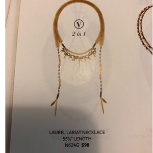 Stella and Dot Laurel Lariat necklace